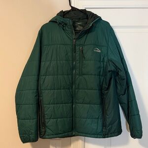 L.L. Bean Puffer Jacket Men’s Medium Tall